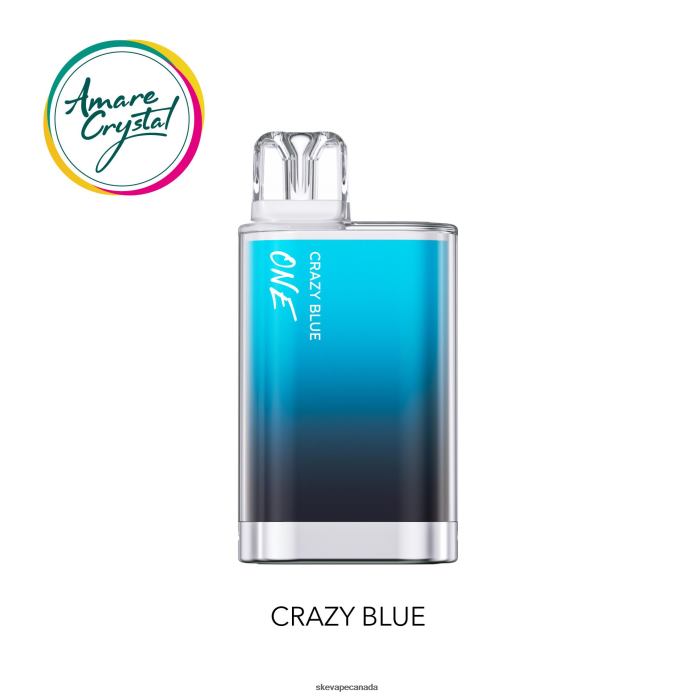 SKE Amare Crystal One Disposable Vape Crazy Blue - SKE Canada V6N2J25