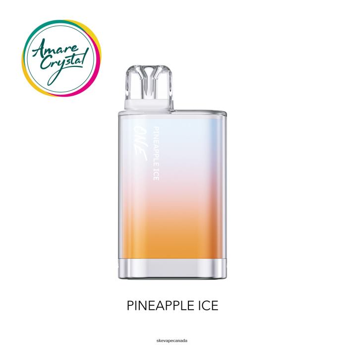 SKE Amare Crystal One Disposable Vape Pineapple Ice - SKE Vape Flavours V6N2J27