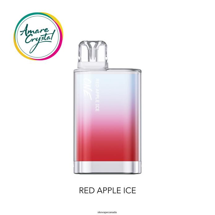 SKE Amare Crystal One Disposable Vape Red Apple Ice - SKE Crystal Bar V6N2J29