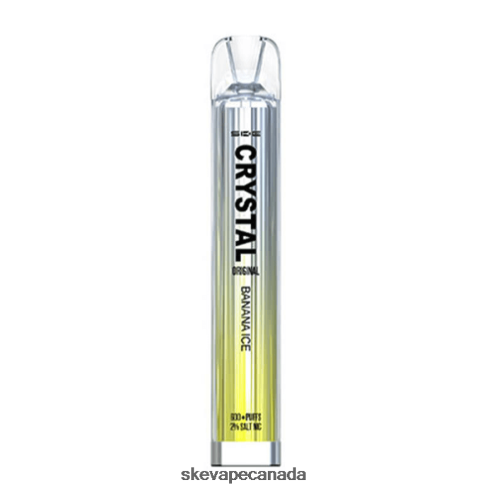 SKE Crystal Bar Disposable Vape Banana Ice - SKE Vape Canada V6N2J62