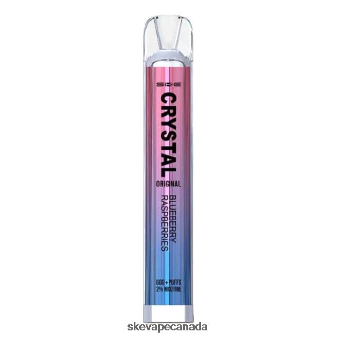 SKE Crystal Bar Disposable Vape Blueberry Raspberry Ice - SKE Vape Refills V6N2J40