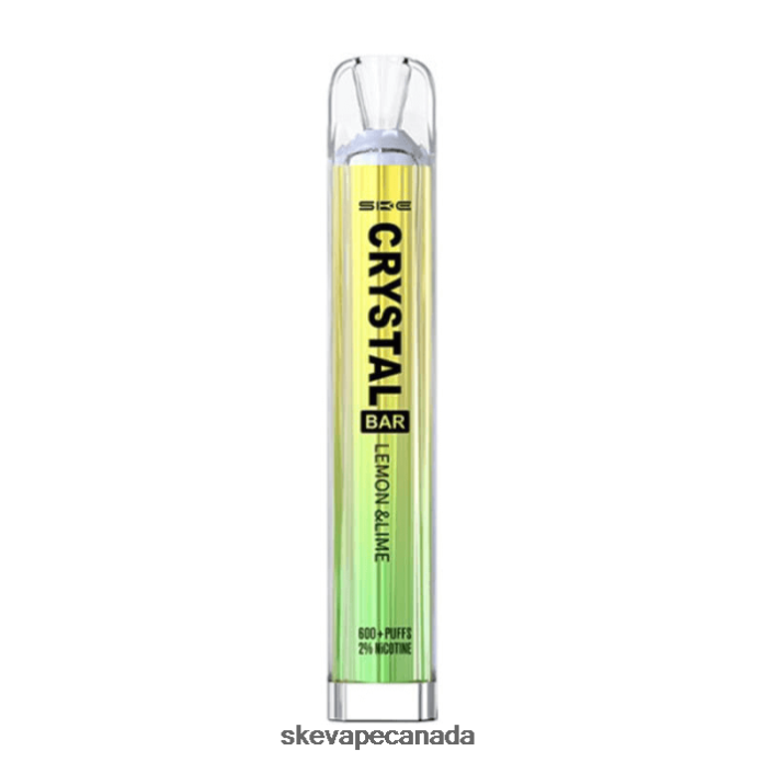 SKE Crystal Bar Disposable Vape Lemon & Lime - SKE Vape Flavours V6N2J77