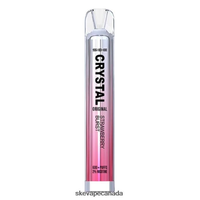 SKE Crystal Bar Disposable Vape Strawberry Burst Ice - SKE Vape Canada V6N2J42