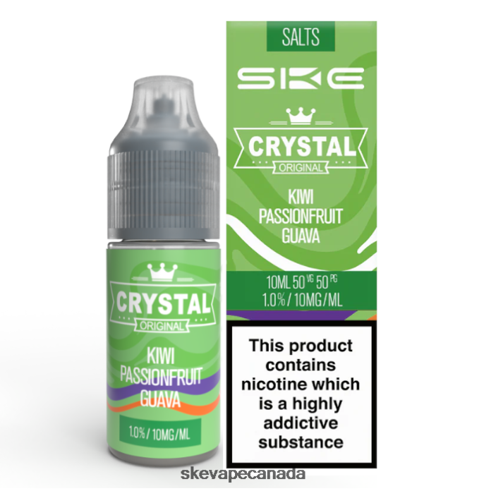 SKE Crystal Nic Salt - 10ml Kiwi Passionfruit Guava - SKE Canada V6N2J115