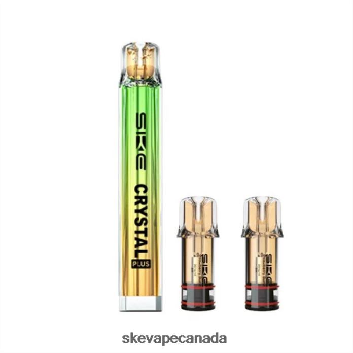 SKE Crystal Vapes Plus Pod Kits Aurora Green Pod Kit - SKE Vape Flavours V6N2J17